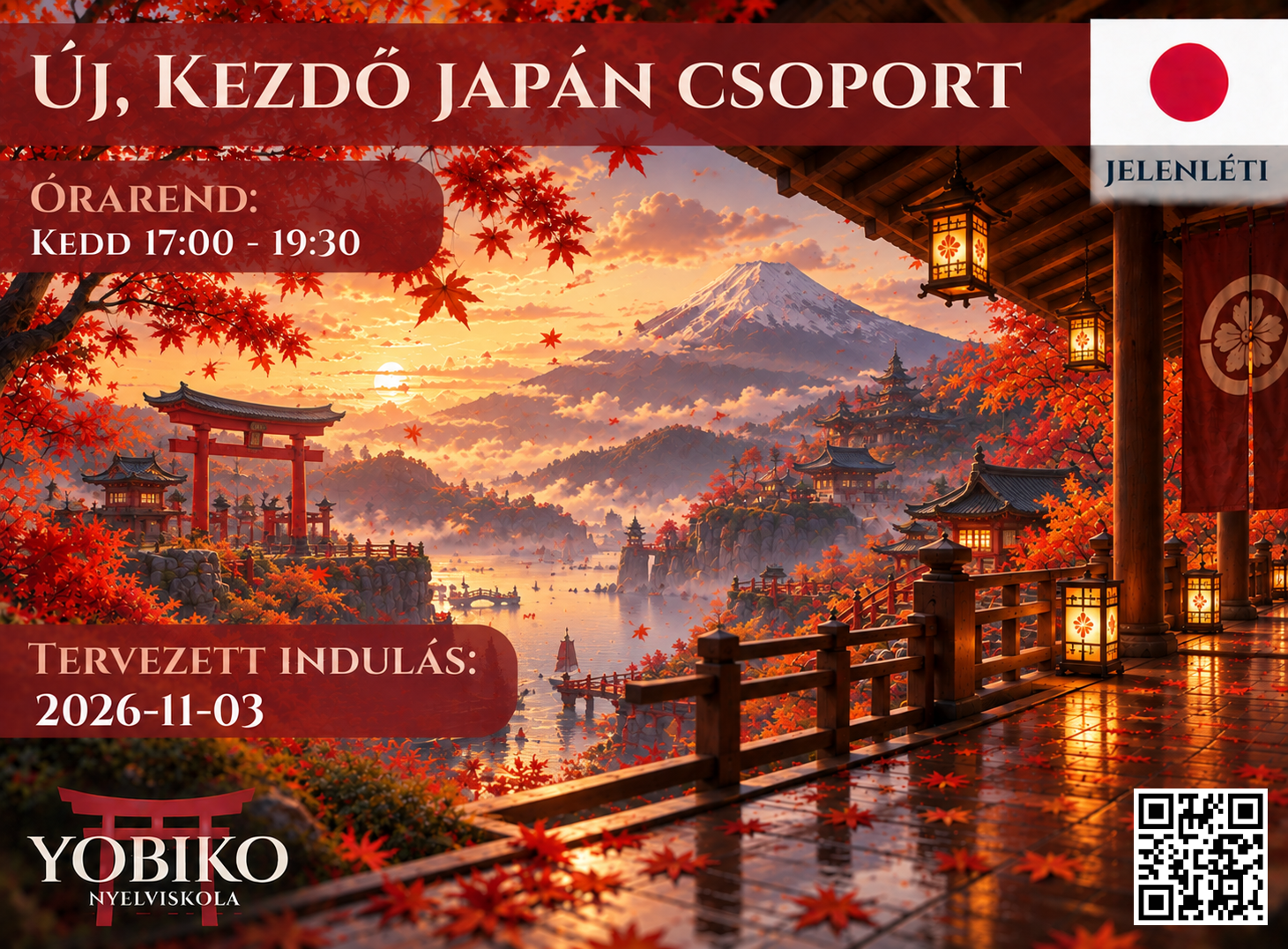 Japán nyelv 1. – Kezdő – Genki 1-4. lecke (Kedd 17:00-19:30)